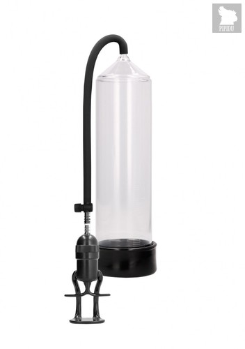 Прозрачная ручная вакуумная помпа Deluxe Beginner Pump, цвет прозрачный - Shots Media