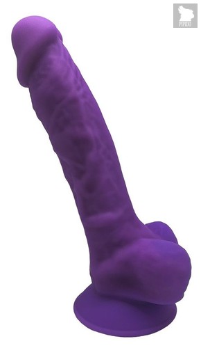 Фиолетовый фаллоимитатор Model 1 - 17,6 см., цвет фиолетовый - Adrien Lastic