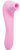 Розовый клиторальный вакуумный вибростимулятор Midnight Quiver - 18,6 см., цвет розовый - Adrien Lastic