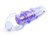 Фиолетовое эрекционное кольцо с удлиненным клиторальным стимулятором, цвет фиолетовый - Brazzers