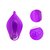 Фиолетовый вибратор WaveGod с пультом ДУ, цвет фиолетовый - A-Loving