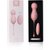 Нежно-розовые вагинальные шарики VAVA с пультом ДУ, цвет розовый - S-hande