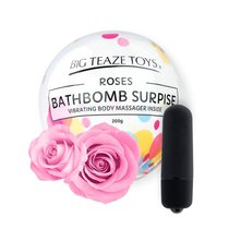 Бомбочка для ванны Bath Bomb Surprise Rose + вибропуля - Big Teaze Toys