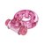 Розовое эрекционное виброкольцо Pink Bear, цвет розовый - Baile