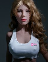 Реалистичная кукла-спортсменка Мэнди Ultimate Fantasy Dolls Mia (166cm), цвет телесный - Pipedream