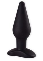 Чёрная анальная пробка - 9 см, цвет черный - Sitabella (СК-Визит)