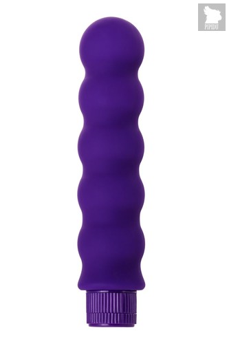 Фиолетовый фигурный вибратор - 17 см, цвет фиолетовый - Toyfa