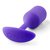 Профессиональная пробка для ношения B-vibe Snug Plug 2, цвет фиолетовый - B-vibe
