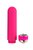 Розовый нереалистичный мини-вибратор Mastick Mini - 13 см., цвет розовый - Toyfa