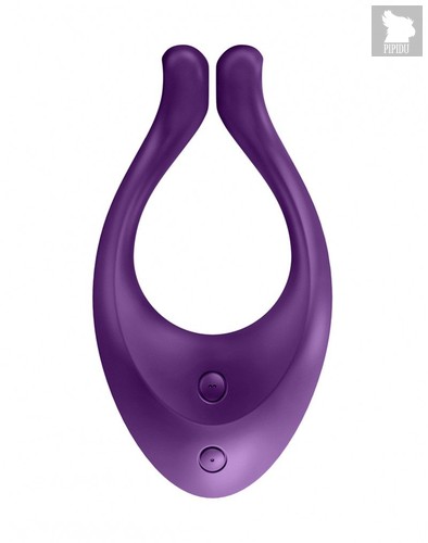 Фиолетовый многофункциональный стимулятор для пар Satisfyer Partner Multifun 1, цвет фиолетовый - Satisfyer