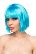 Голубой парик "Сора", цвет голубой - МиФ