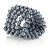 Кольцо из 5-ти рядов шариков Ultimate Stroker Beads, цвет хром - California Exotic Novelties
