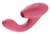 Розовый стимулятор Womanizer DUO с вагинальным отростком, цвет розовый - Epi24