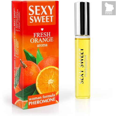 Парфюмированное средство для тела с феромонами Sexy Sweet с ароматом апельсина - 10 мл. - Bioritm