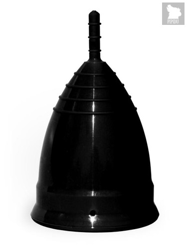 Черная менструальная чаша OneCUP Classic - размер L, цвет черный - Onecup