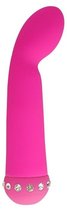 Розовый вибратор BLISS "G" VIBE - 14,2 см., цвет розовый - Howells