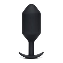 Черная пробка для ношения Snug Plug 7 - 18 см., цвет черный - B-vibe