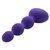 Анальный вибростимулятор S purple 189021purHW, цвет фиолетовый - Aphrodisia