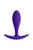 Фиолетовая анальная втулка Magic - 7,2 см., цвет фиолетовый - Eromantica