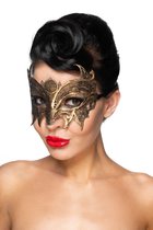 Золотистая карнавальная маска "Андромеда", цвет золотой - МиФ