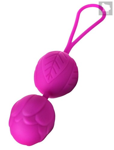 Лиловые вагинальные шарики Blossom, цвет лиловый - Eromantica