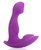 Фиолетовый G-вибромассажер с шипиками на основании - 10,5 см., цвет фиолетовый - Bior toys