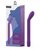Фиолетовый G-стимулятор с вибрацией Bgee Classic - 18 см., цвет фиолетовый - B Swish