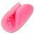 Розовый рельефный мастурбатор Beaded Grip, цвет розовый - California Exotic Novelties