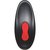 Черный вибростимулятор простаты Adam s Rechargeable - 11,7 см., цвет черный - Adam & eve