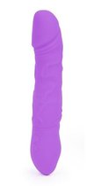 Фиолетовый вибратор-ротатор KING - 22,6 см., цвет фиолетовый - S-hande