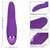 Фиолетовый вибромассажер Aura Tickler с шишечками - 17,25 см., цвет фиолетовый - California Exotic Novelties