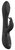 Черный вибромассажер-кролик Mira - 21,5 см., цвет черный - Shots Media
