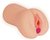 Телесный вибромастурбатор-вагина с рельефом BELLANA AUTO, цвет телесный - Kokos