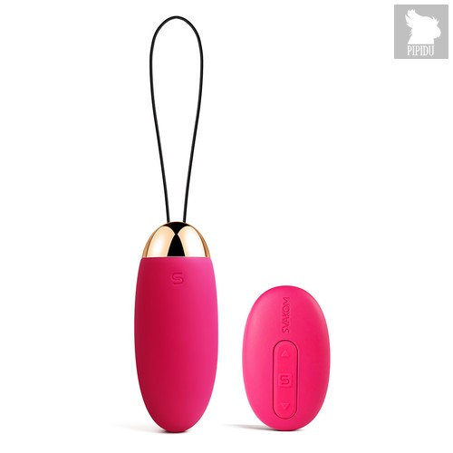 Вибратор Elva Remote Control Vibrating Bullet, цвет розовый - Svakom