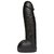 Насадка-гигант для трусиков Vac-U-Lock - Realistic Hung, 30 см, цвет черный - Doc Johnson