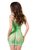 Эффектное платье-сетка Joli Siesta, цвет зеленый, S-M - Erolanta