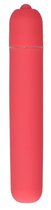 Розовая вибропуля Bullet Vibrator Extra Long - 10,5 см., цвет розовый - Shots Media