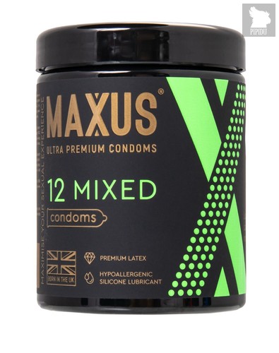 Презервативы MAXUS Mixed - 12 шт. - maxus