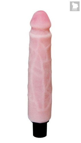 Вибратор Realistic Cock Vibe телесного цвета - 25,5 см., цвет телесный - Bioritm