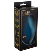 Анальная пробка Flash Gale 9010-01Lola, цвет голубой/серый - Lola Toys