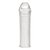 Текстурированная насадка на пенис Clear Textured Penis Enhancing Sleeve Extension - 16,5 см., цвет прозрачный - Blue Line