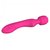 Ярко-розовый вибромассажер Twist - 22 см., цвет розовый - Love To Love
