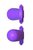 Эрекционное кольцо Ride N, цвет фиолетовый - Pipedream