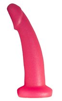 Розовый плаг-массажёр для простаты - 13,5 см., цвет розовый - Lovetoy (А-Полимер)
