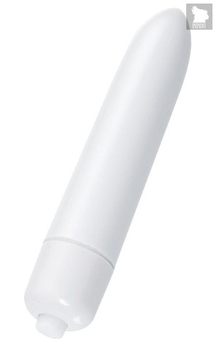 Белая вибропуля Eromantica Shake - 9 см., цвет белый - Eromantica