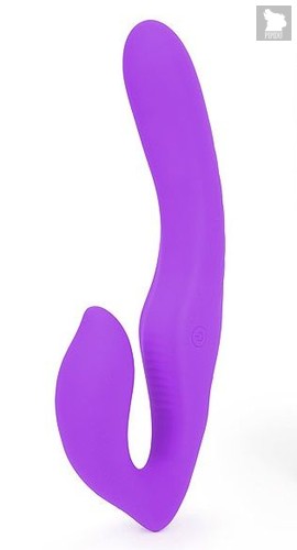 Фиолетовый безремневой страпон NAMI, цвет фиолетовый - S-hande