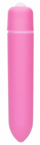 Розовая вибропуля Speed Bullet - 9,3 см., цвет розовый - Shots Media