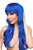 Синий парик "Иоко", цвет синий - МиФ