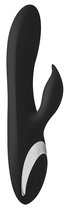 Черный вибромассажер-кролик Vibes N 2 - 22,5 см., цвет черный - EDC Wholesale