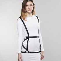 Чёрная упряжь ARROW DRESS HARNESS, цвет черный - Bijoux Indiscrets